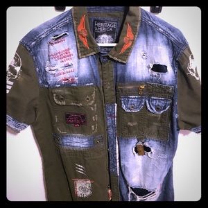 American heritage short sleeve shirt